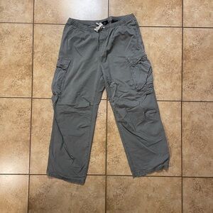 H&M Men's Charcoal Cargo Pants